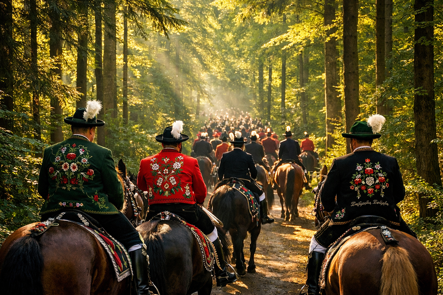 Bad-Koetztinger-Pfingstritt-Bad-Koetzting Bad Kötztinger Pfingstritt (Bad Kötzting)