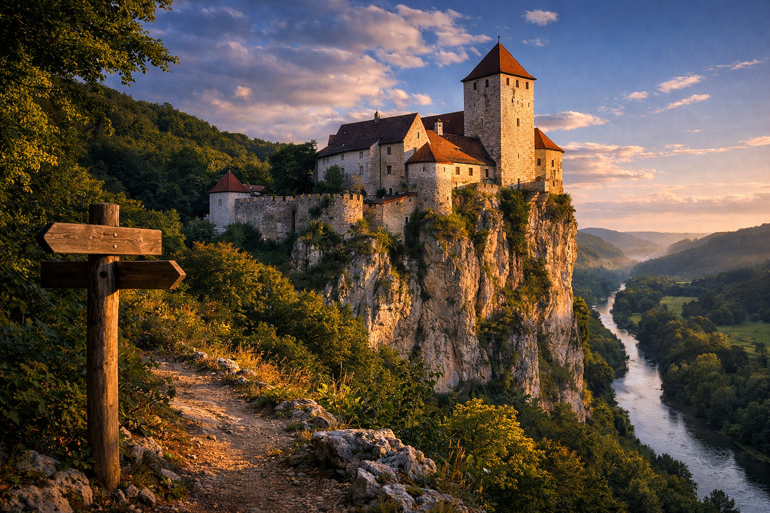 Burg-Prunn-Rundweg (Riedenburg / Altmühltal)