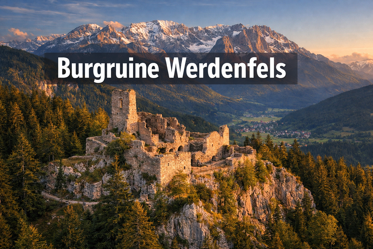 Burgruine-Werdenfels Burgruine Werdenfels