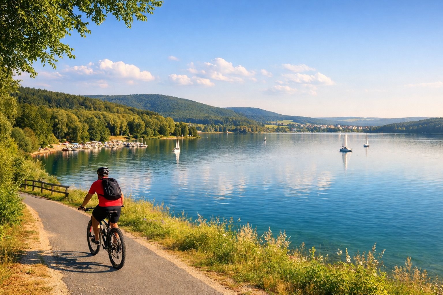 Grosser-Brombachsee-Rundweg Großer-Brombachsee-Rundweg