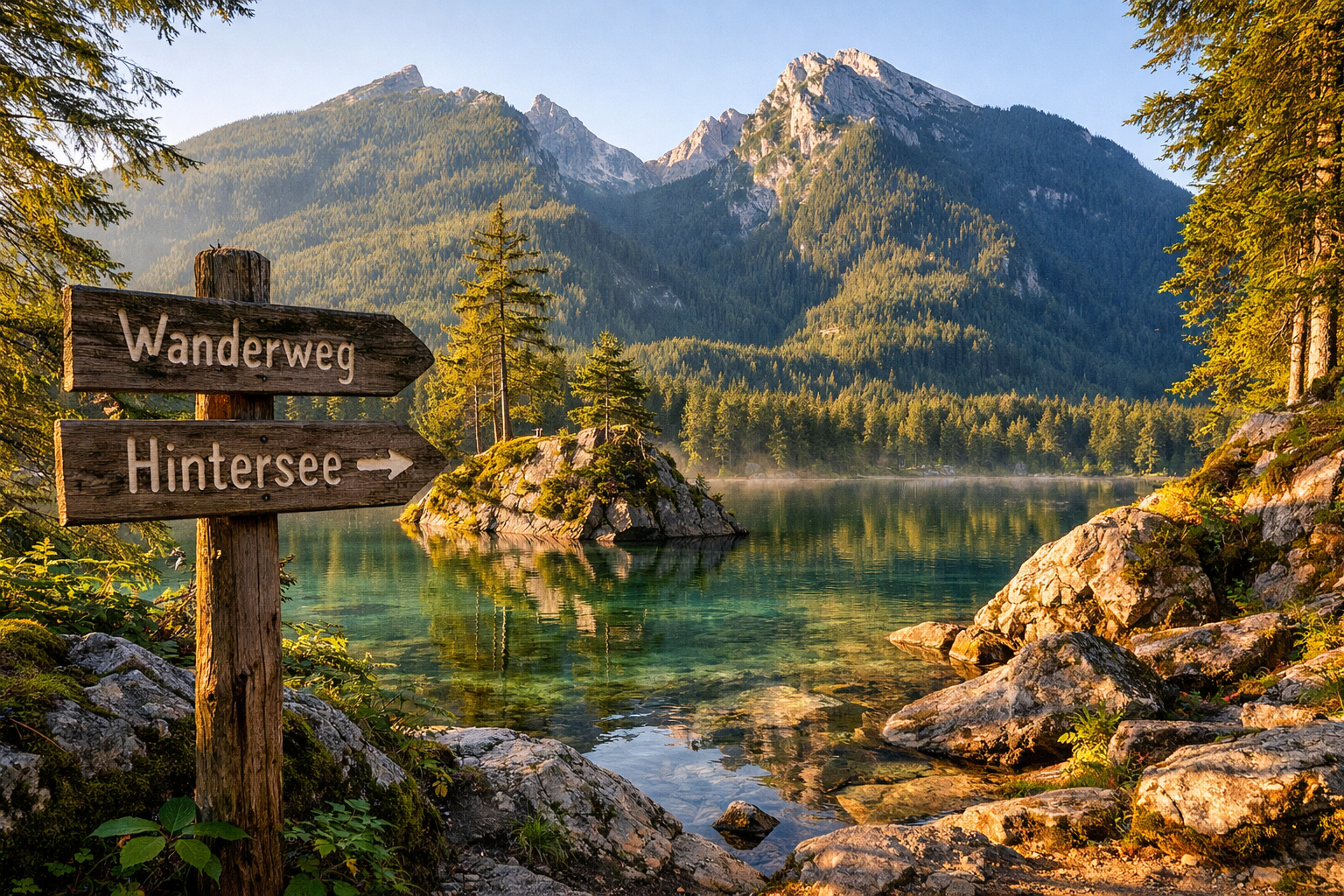 Hintersee-Rundweg durch den Zauberwald (Berchtesgadener Land)