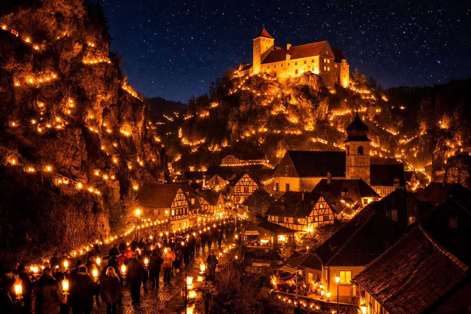 Lichterfest zur Ewigen Anbetung (Pottenstein)