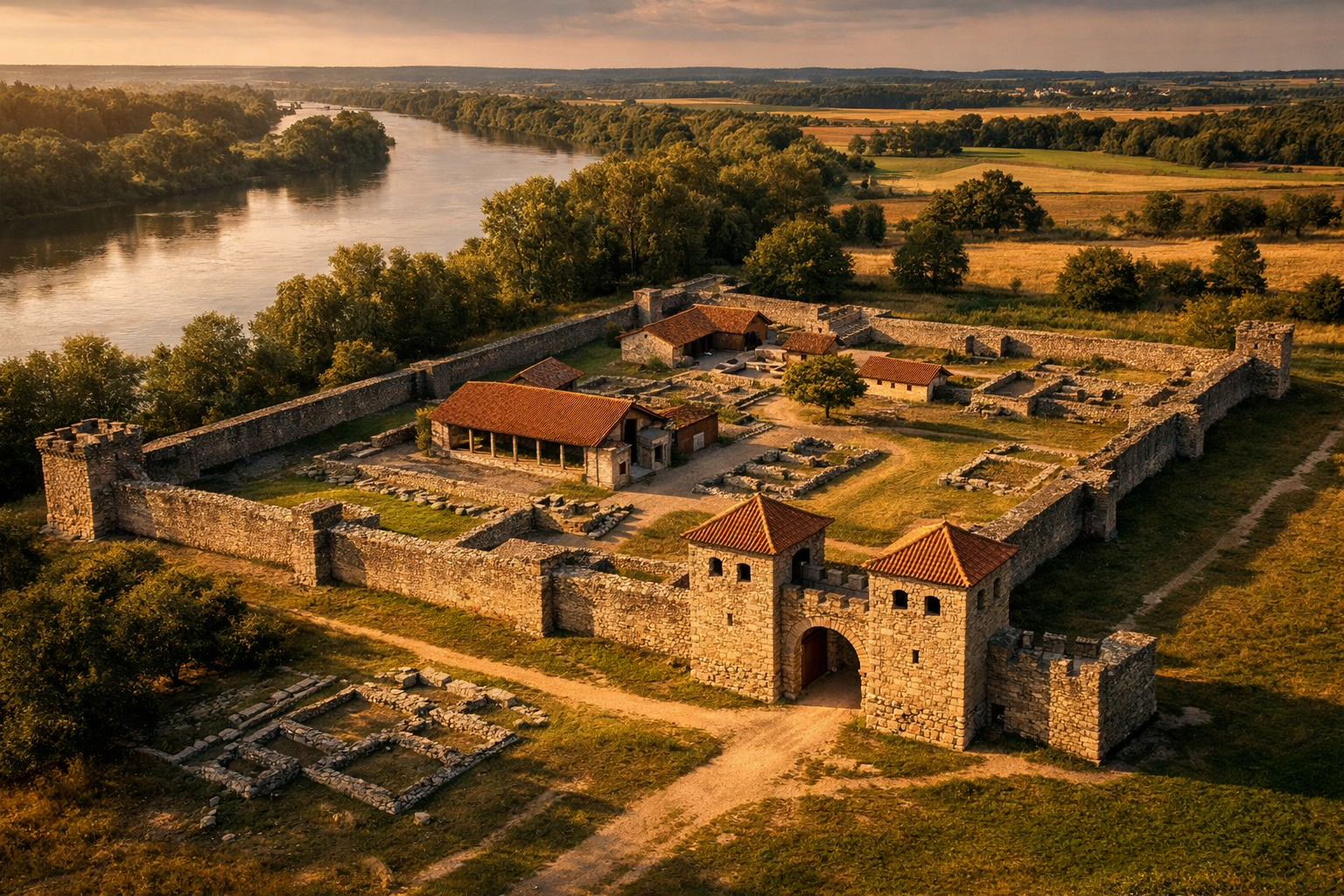Römerkastell Abusina (Eining)