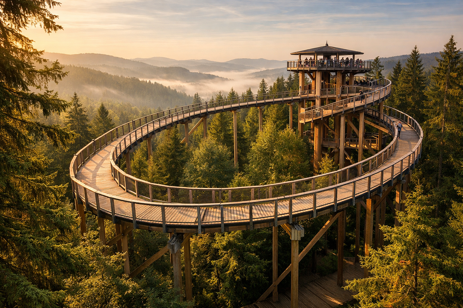 Waldwipfelweg und Naturerlebnispark (Sankt Englmar)