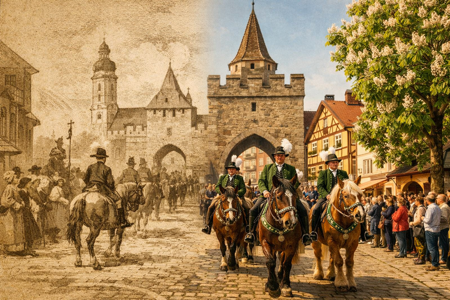 Georgiritt (Traunstein) 1 () detailed editorial photograph showing the origins and historical atmosphere of the Georgiritt Traunstein: an antique